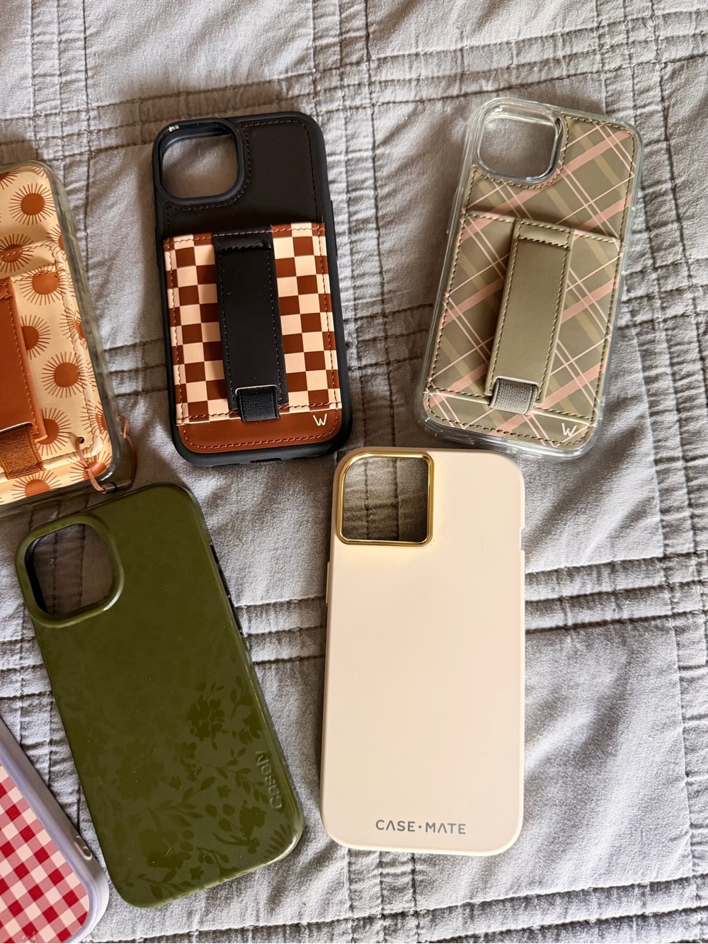 Assorted Patterned Phone Case Set - Mixed Colors - Picture 4 of 5